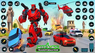Robot Transform Car Games 3D - Screenshot 1