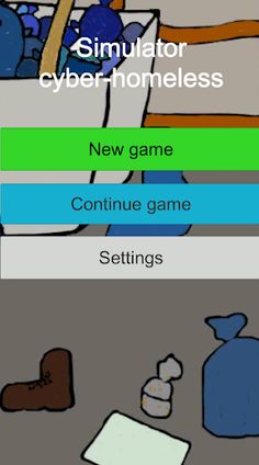 Simulator cyber-homeless - Screenshot 1