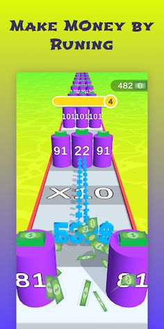 Money Collect : Money Run 3D - Screenshot 2