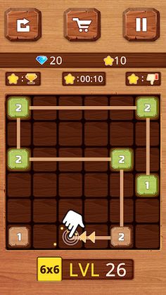 NEXUS : wooden logic puzzle - Screenshot 1
