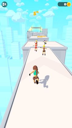 Roof Race - Screenshot 1