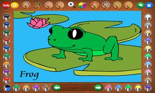 Coloring Book 18: Forest Babie - Screenshot 1