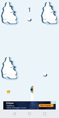 Winter Games - Snowboarding - Screenshot 1