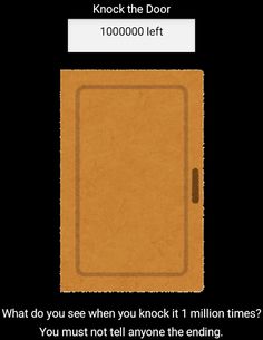 KNOCK THE DOOR - Screenshot 1