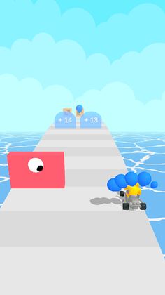 Balloon Kart - Screenshot 1