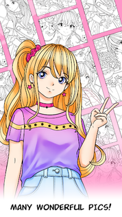 Anime Games Coloring Book - Screenshot 2