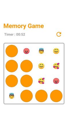 Memory Game - d2eTech - Screenshot 1
