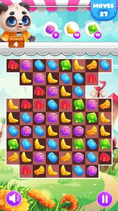 Little Panda Gems Crush - Screenshot 3