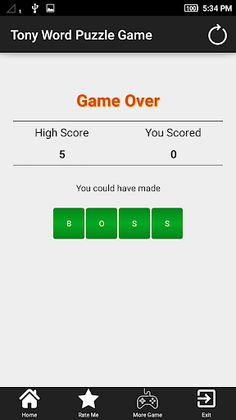 Word Puzzle Game - Screenshot 4