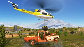 Police Helicopter Flying - Screenshot 2