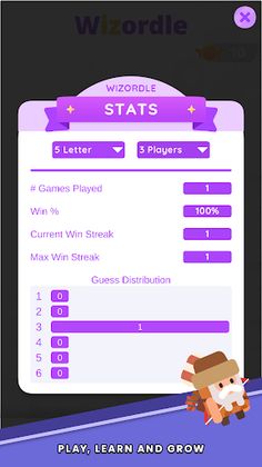 Wizordle - Screenshot 4