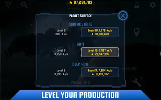 Idle Galaxy Miner - Screenshot 2