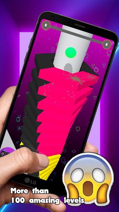 Neon Stack Ball: - Screenshot 3