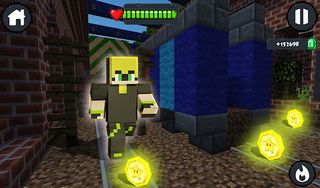 Subway Craft Cat SuperHero Run - Screenshot 2