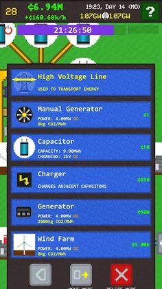 Power Grid Tycoon - Strategy I - Screenshot 3