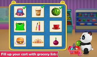 Panda Supermarket Shopping Fun - Screenshot 2
