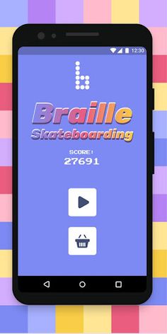 Braille Skate Game - Screenshot 2