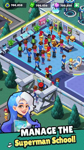 Idle Superpower School - Screenshot 2