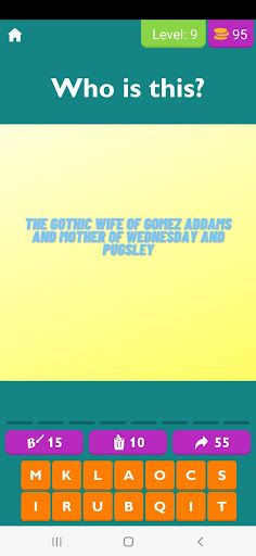 Wednesday Addams Quiz - Screenshot 2