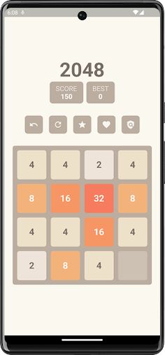 2048 Classic - Number Puzzle - Screenshot 1