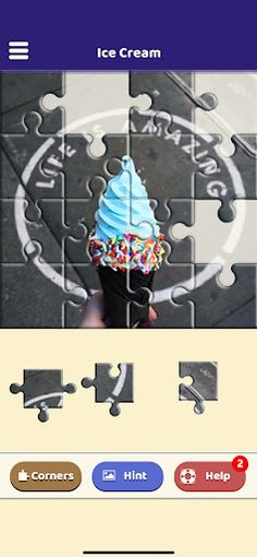 Ice Cream Love Puzzle - Screenshot 2
