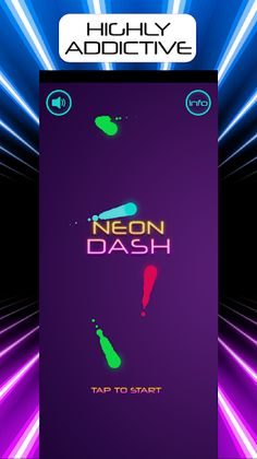 Neon Dash - Screenshot 1