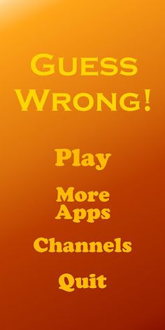 Guess Wrong - Screenshot 1