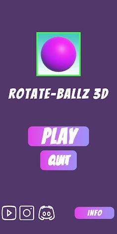 ROTATE-BALLZ 3D - Screenshot 1