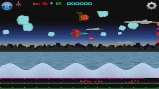 Hydrotron 80's style side scro - Screenshot 1