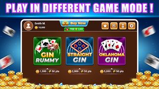 Gin Rummy Card Game - Screenshot 1