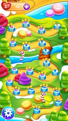 Rainbow Candy Go - Screenshot 1