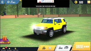 Car Jeep Parking Driving - Screenshot 1
