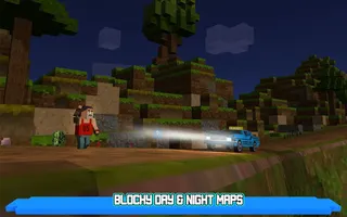 Furious Blocky Taxi Squad - Screenshot 2