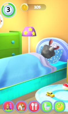 Talking Rhino - Screenshot 1