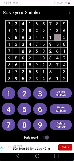 Solved Sudoku - Screenshot 4