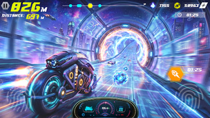 Neon Rider: Light Bike Racing - Screenshot 3