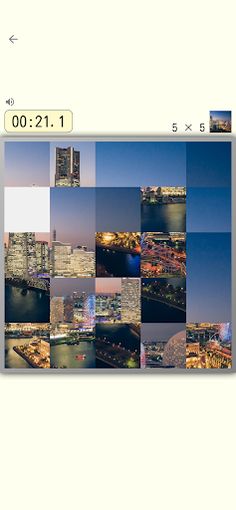 Nostalgic sliding (15) puzzle - Screenshot 2