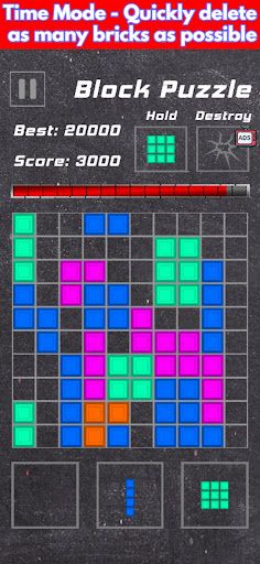 Brick Game: Retro Block Puzzle - Screenshot 2