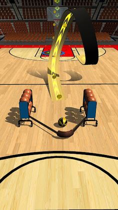 Slingshot Basketball! - Screenshot 1