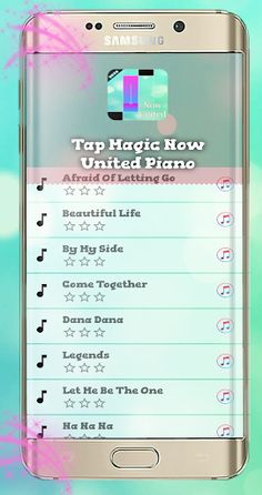 Tap Magic : Now United Piano G - Screenshot 1