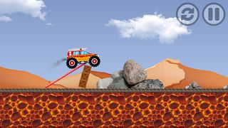 Fire Truck Hill Climb - Screenshot 3