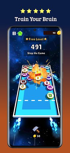 2048 Shooter 3D Number Puzzle - Screenshot 2