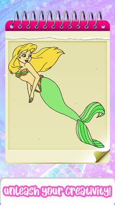 Mermaid Coloring Book for Girl - Screenshot 4
