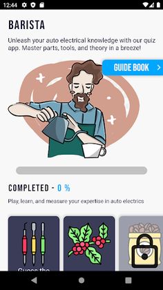 Barista Trivia Game - Screenshot 1