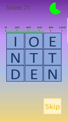 Word Scramble - Screenshot 1