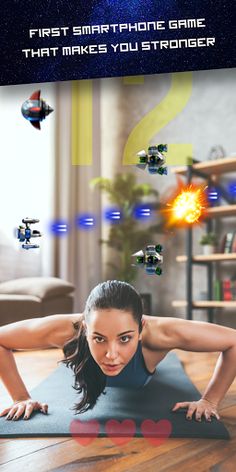 Kinemon — fitness game, home w - Screenshot 1