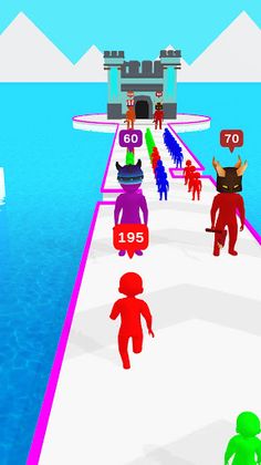 Giant Color Runner - Screenshot 1