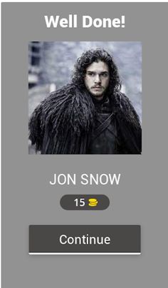 Quiz Game of Thrones - Screenshot 1