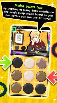 Boba Swap, Match & Pop Puzzles - Screenshot 1