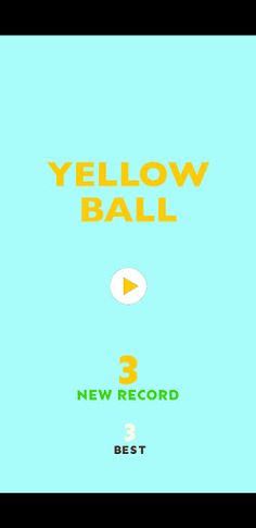 Yellow Ball - Screenshot 1